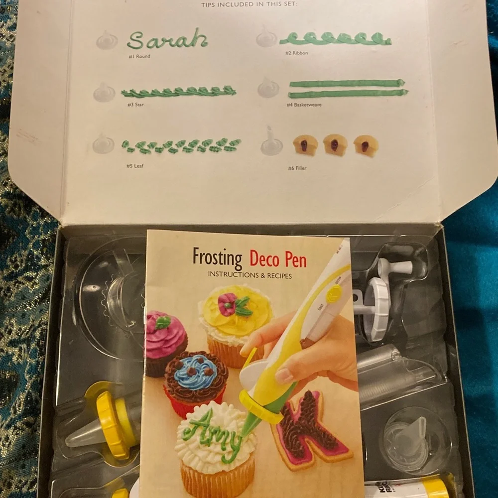 NIB Kuhn Rikon Frosting Deco Pen Set